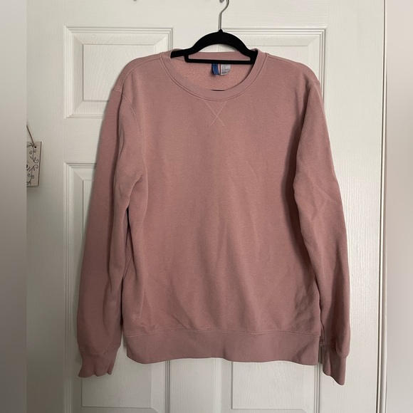 H&M Blush Pink Crewneck - Picture 1 of 3
